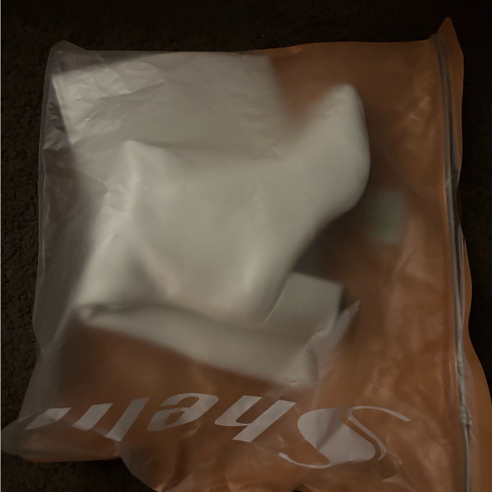 SHEIN White boots